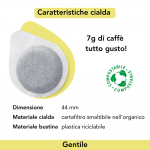 Musetti Gentile 100% Арабика на дози 18 бр.